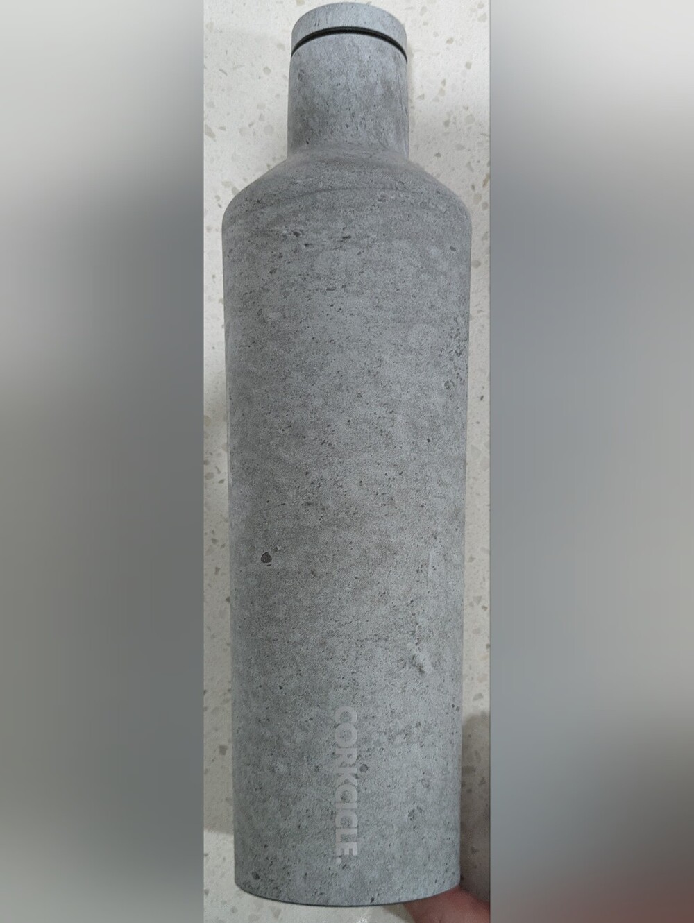 Gray Concrete-Style Bath Accessory - Modern Home Bath